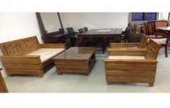 Wooden Sofa Set by Nice Furniture