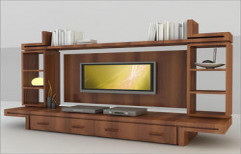 Wooden TV Unit by Home Lene