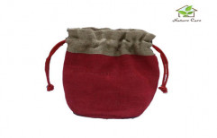 Christmas Drawstring Pouch by Giriraj Nature Care Bags