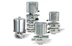 Flow Diversion Valve With Pneumatic Cylinder by SS Engineers & Consultants