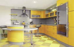 G Shaped Modular Kitchen by JR Creative