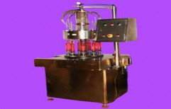Head Rotary Perfume Filling Machines by Siddhivinayak Engineering Works