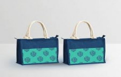 Jute Lunch Bags by Paramshanti Infonet India Private Limited