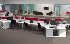 Office Workstation by 3 Vision Interior Solution