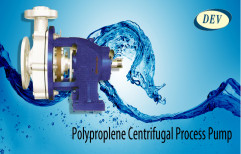 Polyproplene Centrifugal Process Pump by Shah Brothers