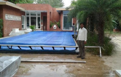 Pool Cover With SS Roller by DS Water Technology