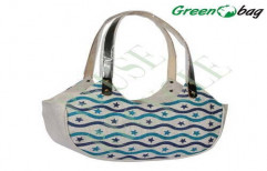 Printed Jute Handbag by Green Packaging Industries (P) Limited