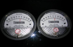 Sensocon USA Differential Pressure Gauge 0 To 125 Mm Wc by Enviro Tech Industrial Products