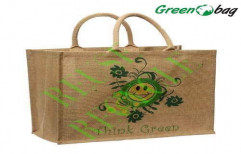 Stylish Jute Shopping Bags by Green Packaging Industries (P) Limited