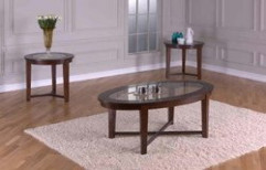 Teak Wood Center Table by Dayama World