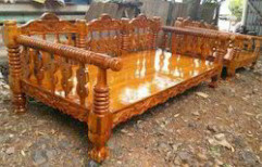 Teak Wood Sofa by Sri Ragaventher Enterprises