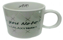 White Coffee Mug by ATC