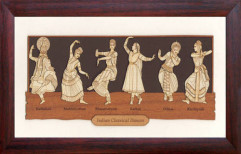 Wood Wall Hanging - Classical Dance by Scorpion Ventures (OPC) Private Limited