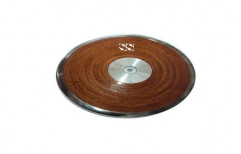 Wooden Discus Throw by Sanyukt Sports