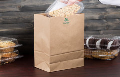 Brown Paper Grocery Bags by Flymax Exim