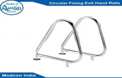 Circular Fixing Exit Hand Rails by Modcon Industries Private Limited