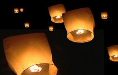 Diwali Flying Lantern by Searching Eye Group