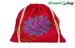 Dori Jute Drawstring Bags by Green Packaging Industries (P) Limited