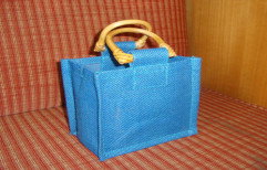 Dyed Jute Bag by Indarsen Shamlal Private Limited