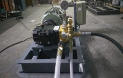 Electric Motor Operated Hydro Test Pump by ILEX Pressure Systems LLP