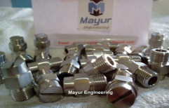 Flat Fine Spray Nozzle by Mayur Engineering