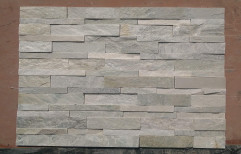 Himachal White Wall Panel by The Stone Fabricators