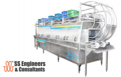 Ice Cream Crates Cleaning Machine by SS Engineers & Consultants