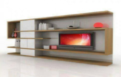 LED TV Wall Unit by Kitchen Deck Dot In