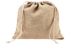 Natural Jute Drawstring Bags by Earthyy Bags