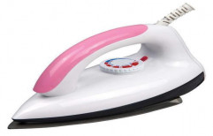 Pink And White Electric Iron by Seema Gift Electricals