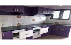 PVC Laminated Modular Kitchen by Brahmani Marketing