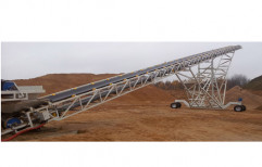 Radial Movement Conveyor for Dual Feeding by Readymix Construction Machinery Private Limited