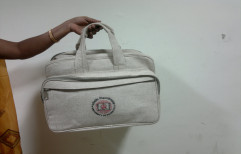 Rexine School Bag by Om Sai Bags & Crafts
