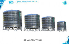 SS Water Tank by Rushi Ion Exchange Private Limited
