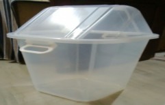 Transparent Dustbin-50 Litrs by Ss Enterprises