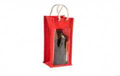 1 Bottle Wine Bag by Green Packaging Industries Private Limited