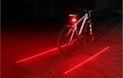 Bicycle Laser Tail Light by Evergrow International