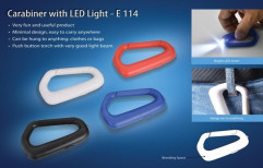 Carabiner with LED light (with battery) by Gift Well Gifting Co.