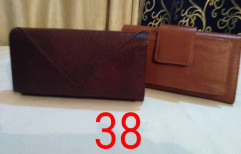 Genuine Leather Clutches Available In 3 Different Colours Ea by Jain Leather Agencies