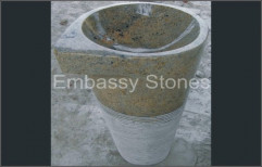 Ghibli Pedestal by Embassy Stones Private Limited