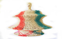 Jute Handmade Lamp or Chandelier by Paramshanti Infonet India Private Limited