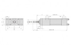 Mounting Style Front Flange (FF) by Dutta Control