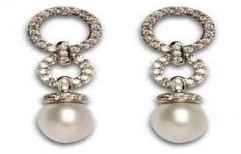 Pearl Earrings by Lotus Group & Company