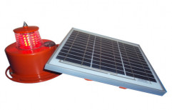 Solar Powered Low Aviation Warning Light by Aviation Power Systems