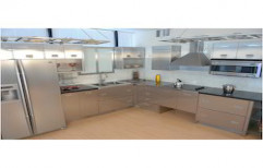 Stainless Steel Modular Kitchen by PMR Ceramics