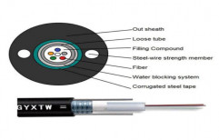 6 Core Single Mode Fiber Optic Cable by Gk Global Trade Private Limited