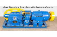 AX 5 Gear Motor, Ball Bearing Motor and Double Coil Brake by Nisha Industrial Products