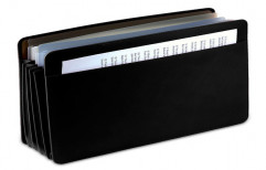 Black Leather File Folder by Hind Enterprises
