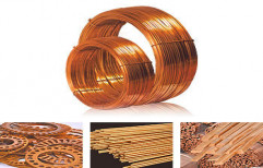 Copper Rod Section and Copper Plates by Veeson Alloys Private Limited
