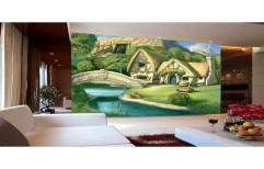 Decorative 3D Wallpaper by FL Interiors & Decors
